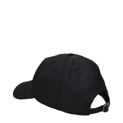 Valentino Garavani Schwarze Polyamidmützen (Baseballmütze)
