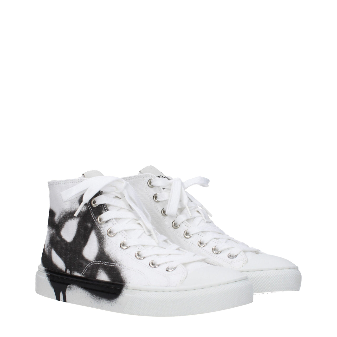 Vivienne Westwood Weiße Stoff-High-Tops
