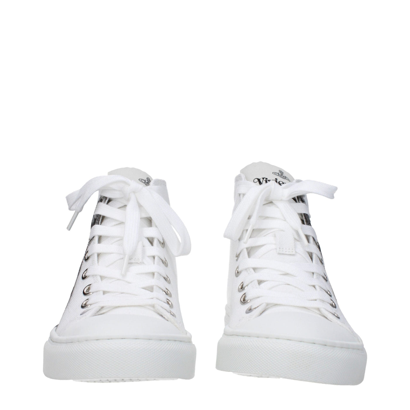 Vivienne Westwood Weiße Stoff-High-Tops