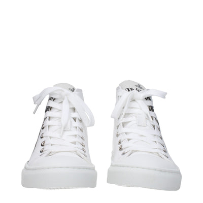 Vivienne Westwood Weiße Stoff-High-Tops