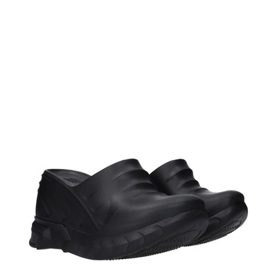 Givenchy Schwarz Baumwolle Hausschuhe Sandalen
