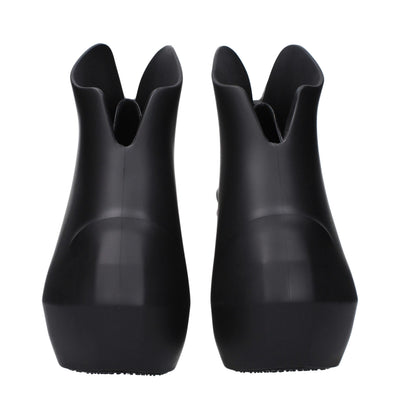Givenchy Schwarze Keilsandalen aus Baumwolle