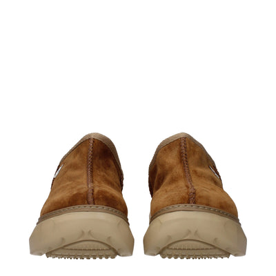 Givenchy Braune Lederpantoffeln Sandalen