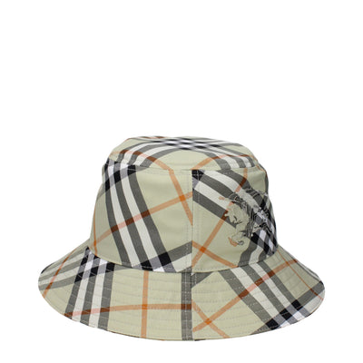 Burberry Eimerhüte aus grünem Stoff