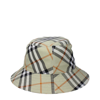 Burberry Eimerhüte aus grünem Stoff