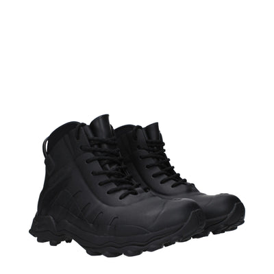 Givenchy Schwarze Baumwollstiefeletten