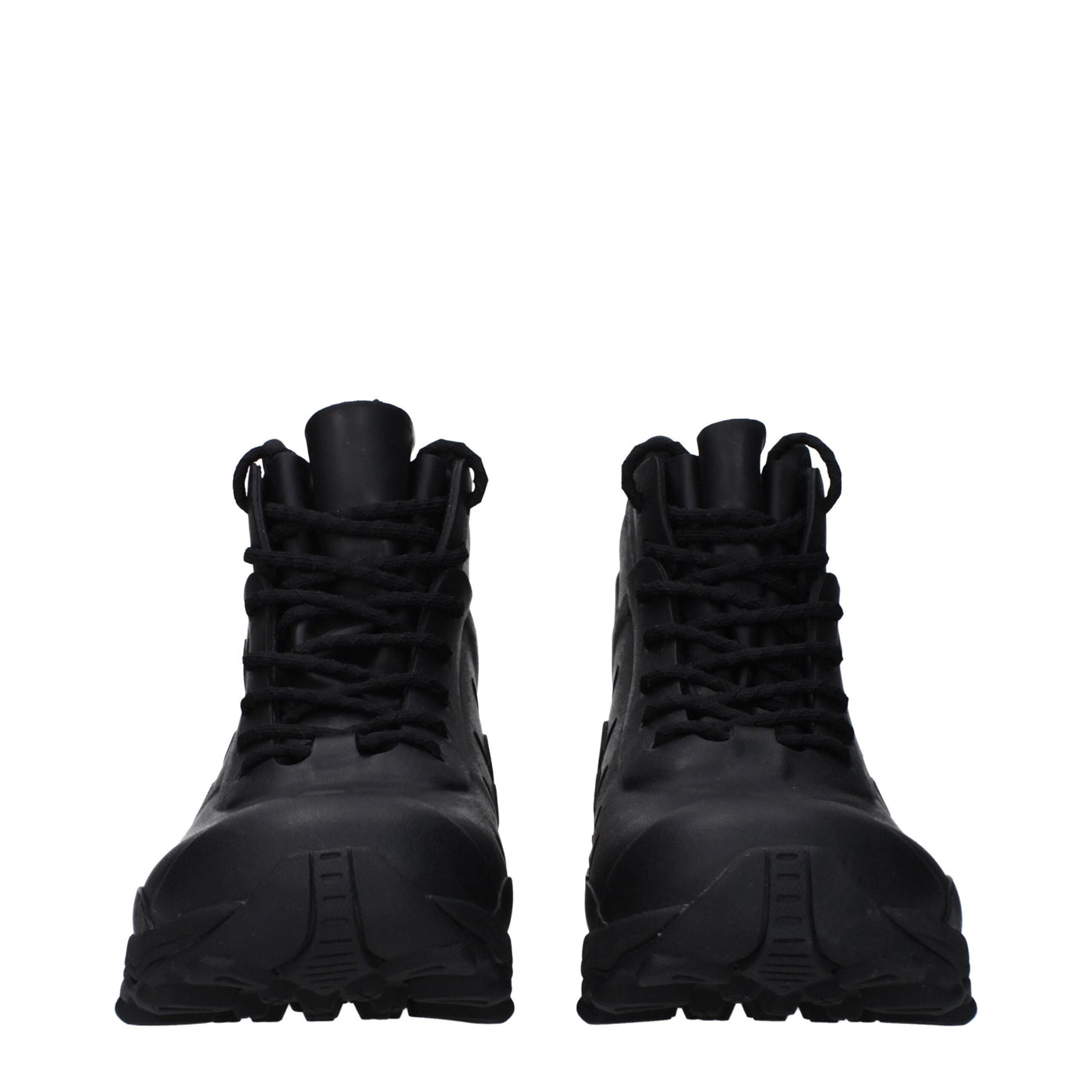 Givenchy Schwarze Baumwollstiefeletten