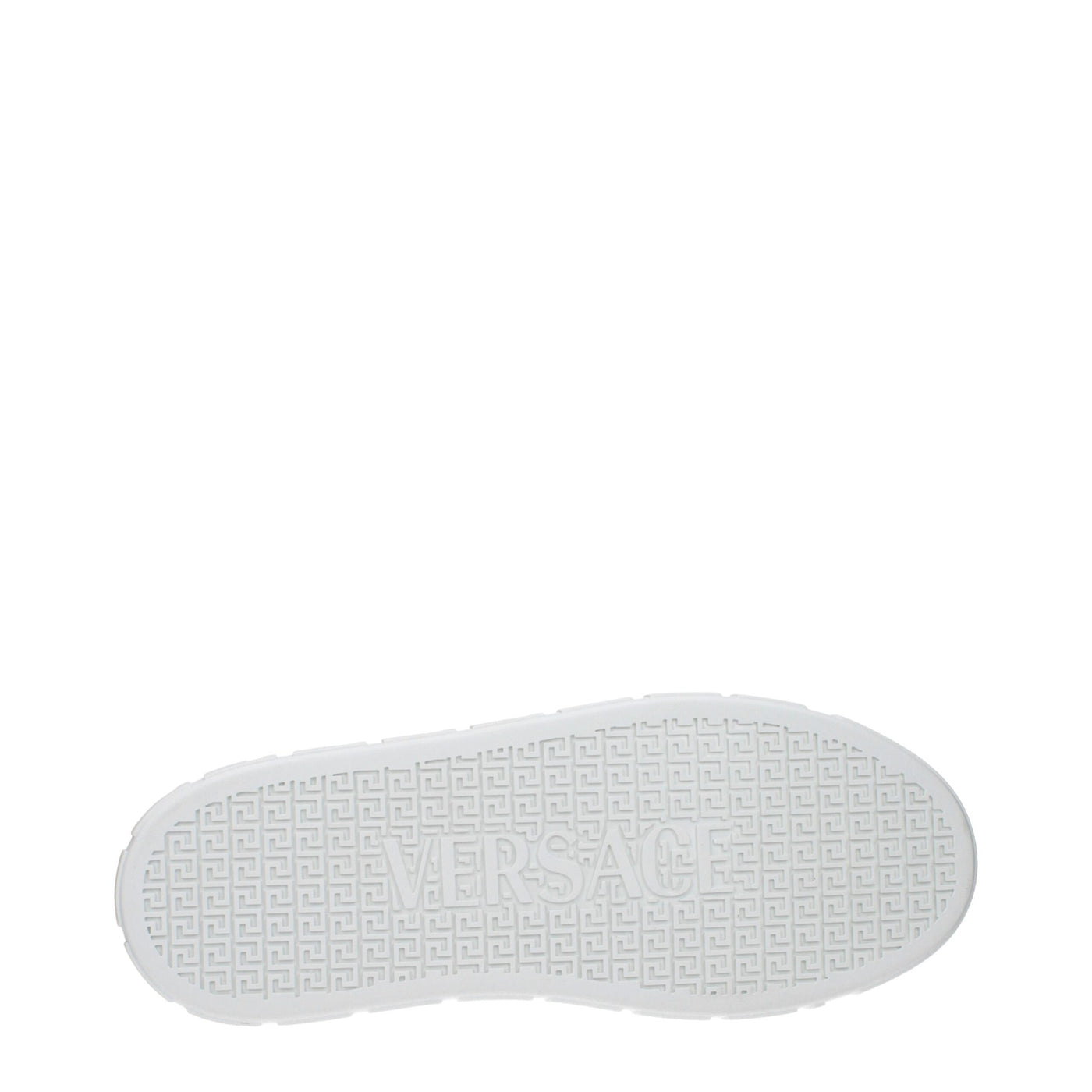 Versace Weiße Leder-Low Tops