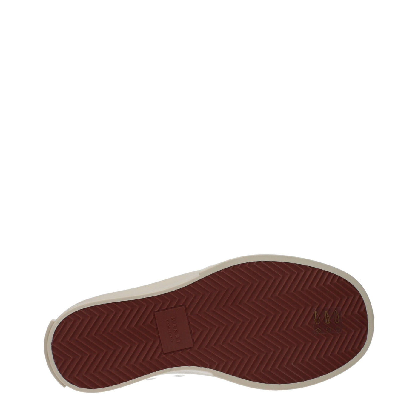 Marni Weiße Leder-Low Tops