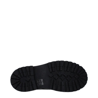 Marni Schwarze Leder Oxfords und Derbies