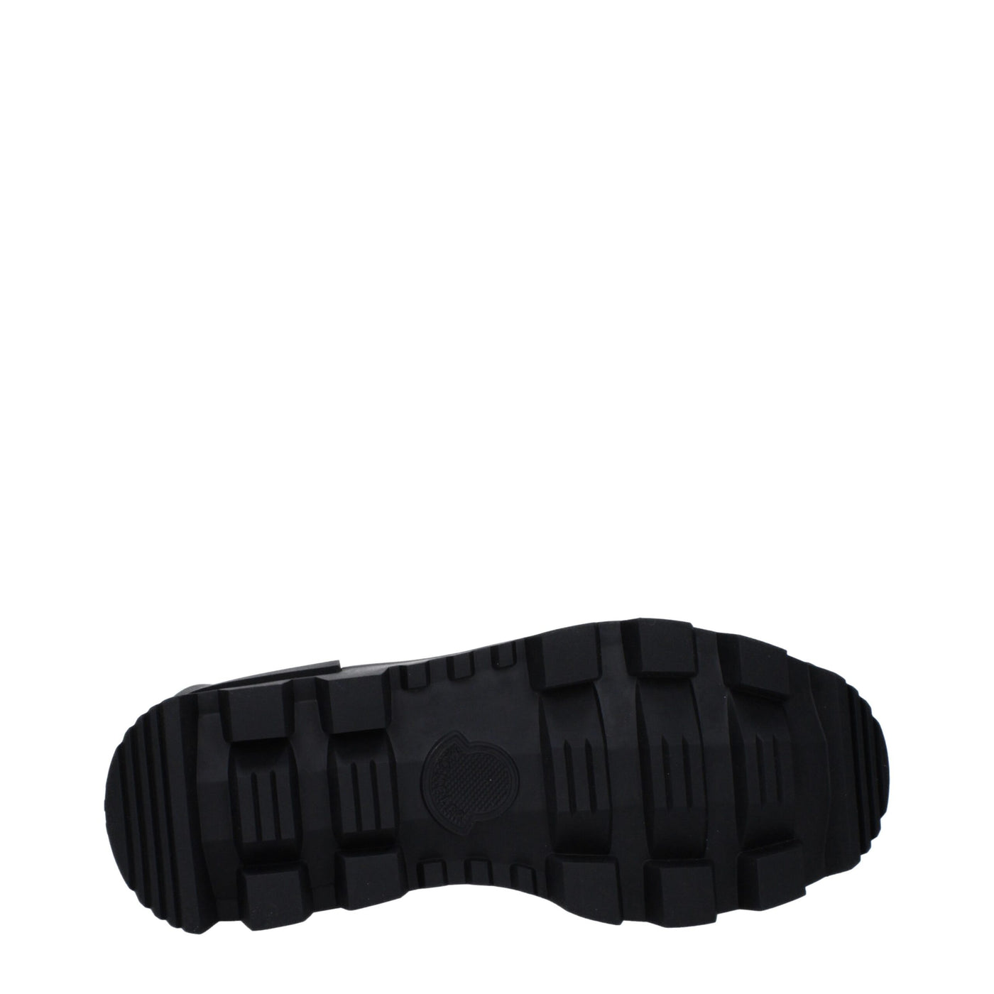 Moncler Schwarze Lederstiefeletten