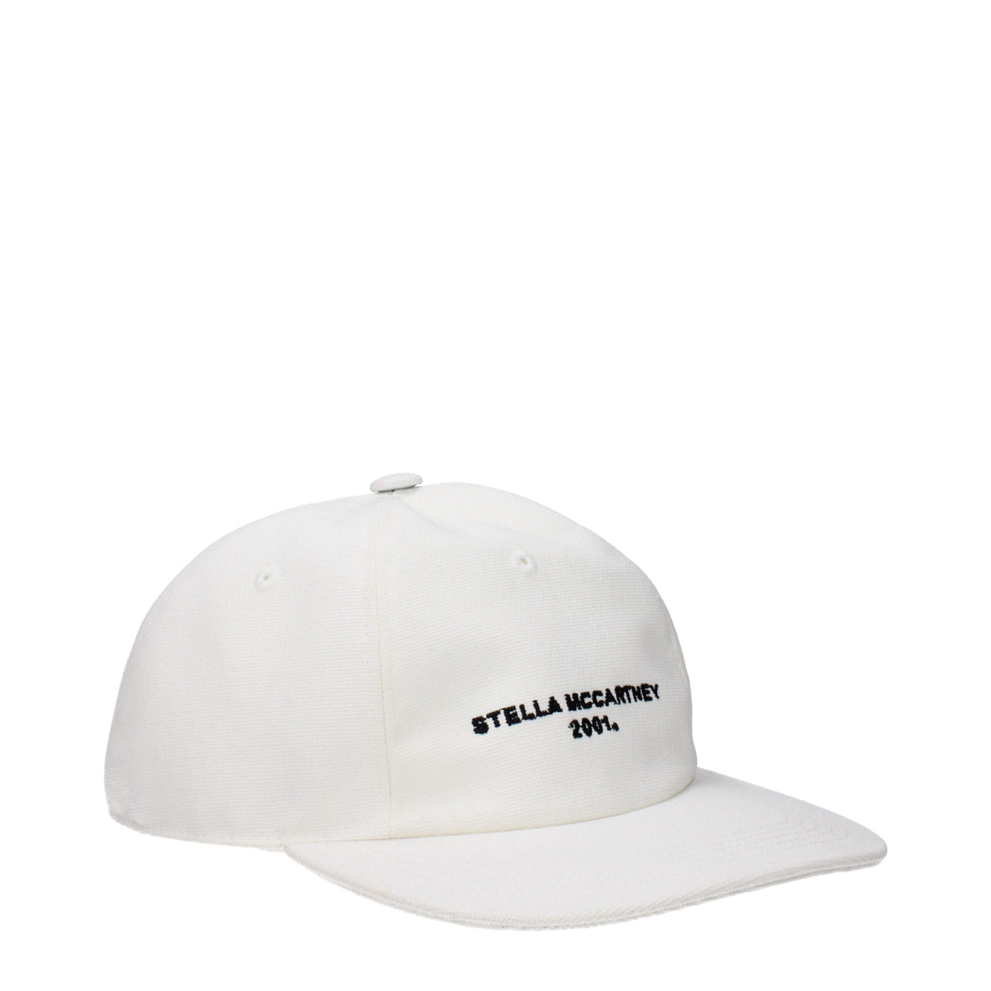 Stella McCartney Weiße Baumwollmützen (Baseballmütze)