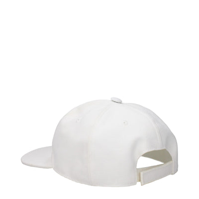 Stella McCartney Weiße Baumwollmützen (Baseballmütze)