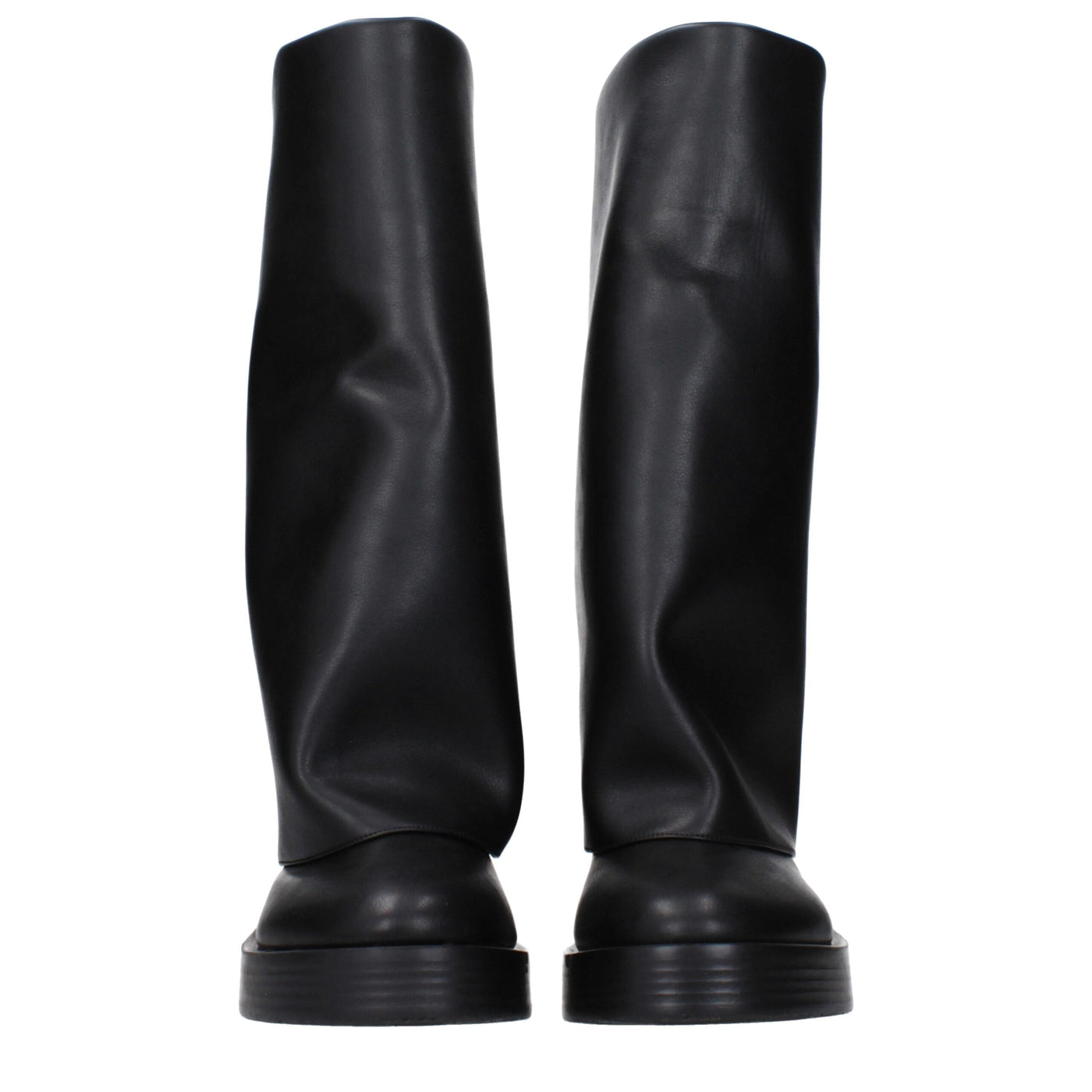 Casadei Schwarze Lederstiefel