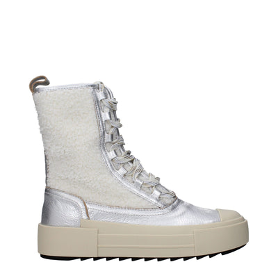 Philippe Model Graue Lederstiefeletten