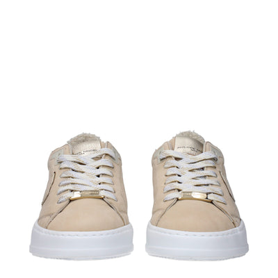 Philippe Model Beige Leder Low Tops