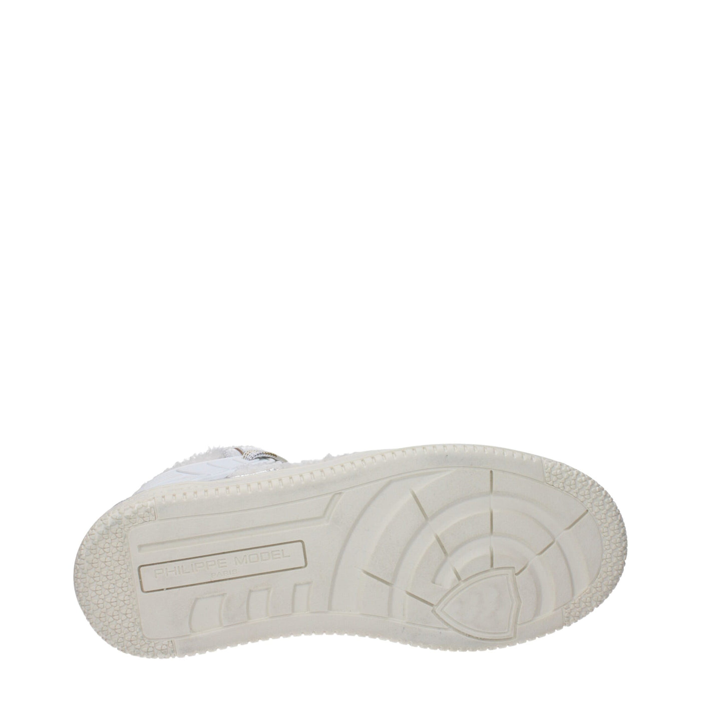 Philippe Model Graue Leder-High-Tops