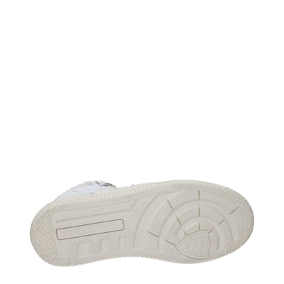 Philippe Model Graue Leder-High-Tops
