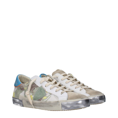 Philippe Model Multicolor-Stoff-Sneakers