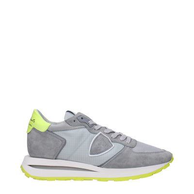 Philippe Model Graue Sportliche Turnschuhe aus Stoff
