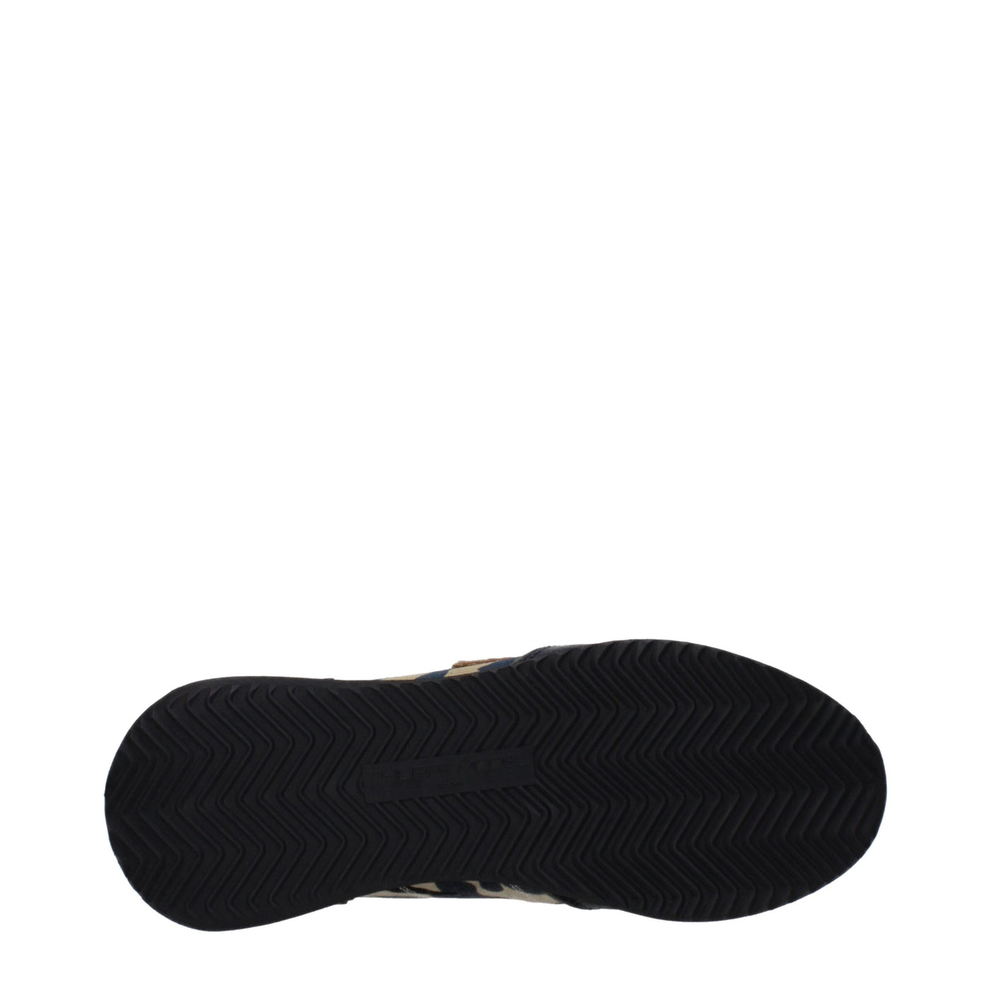 Philippe Model Blaue Leder-Low Tops