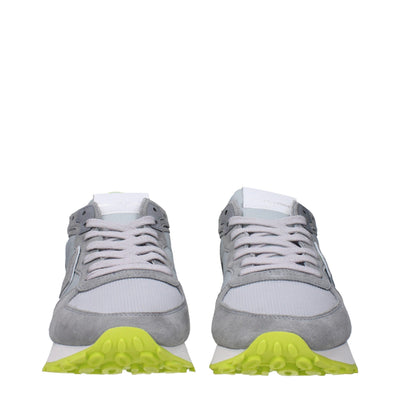 Philippe Model Graue Sportliche Turnschuhe aus Stoff