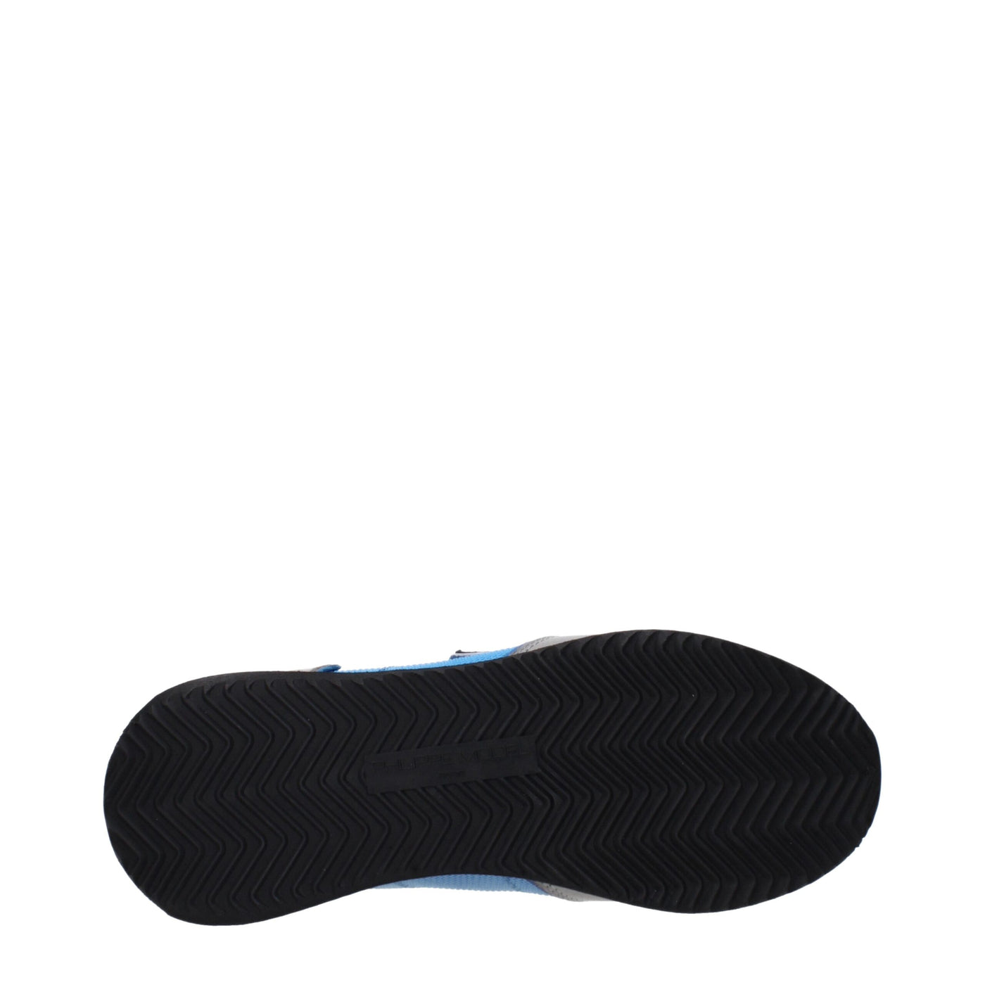 Philippe Model Blaue Stoff Low Tops