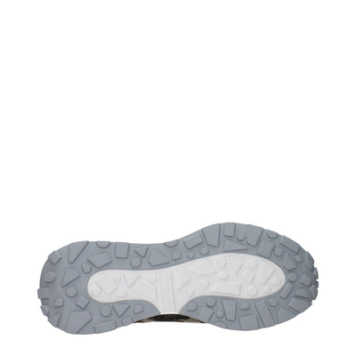Philippe Model Grüner Stoff Sportliche Turnschuhe