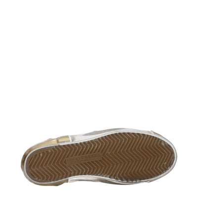 Philippe Model Weiße Leder-Low Tops