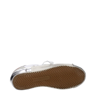 Philippe Model Weiße Leder-Low Tops