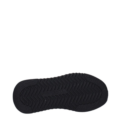 Philippe Model Schwarzer Stoff Sportliche Turnschuhe