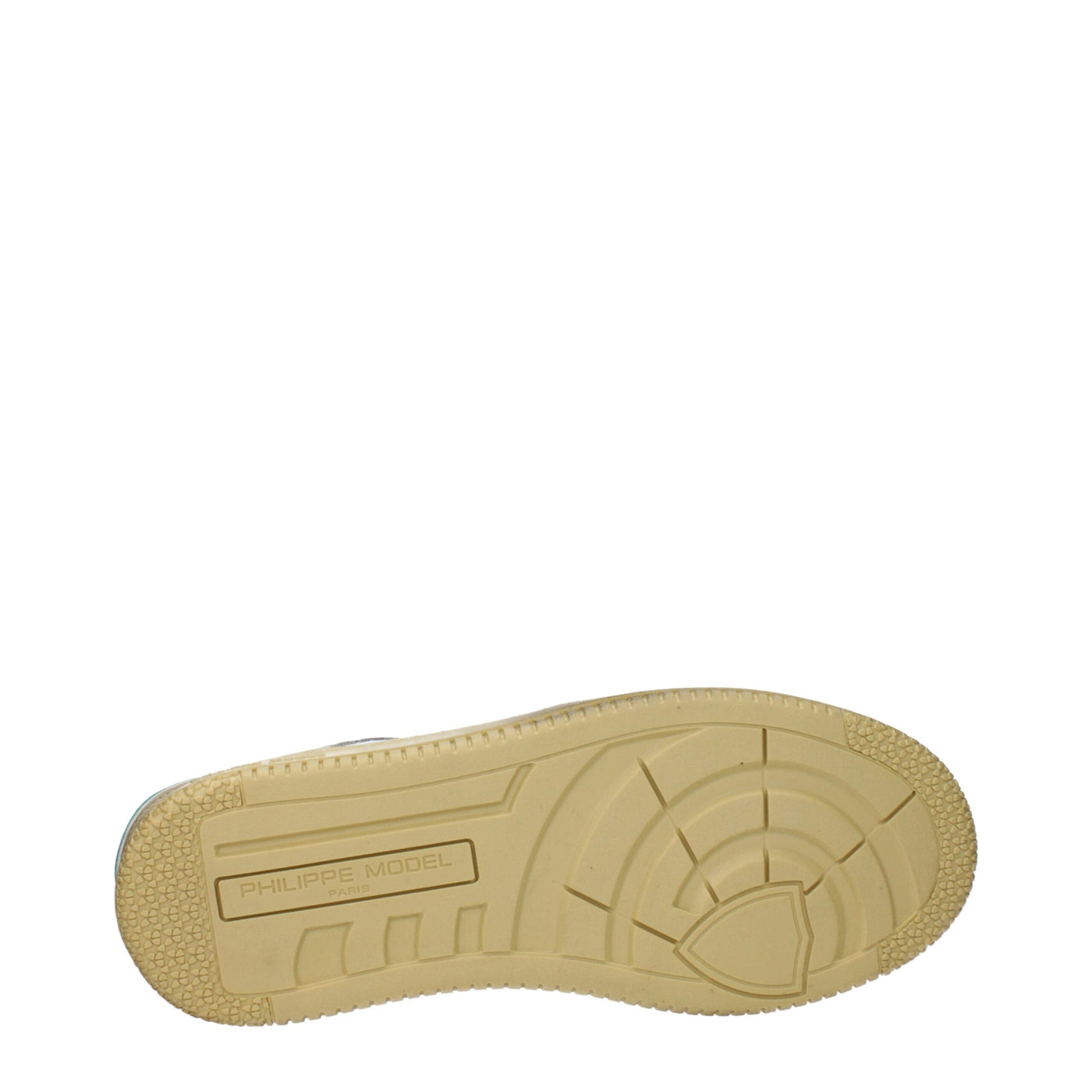 Philippe Model Weiße Leder-Low Tops