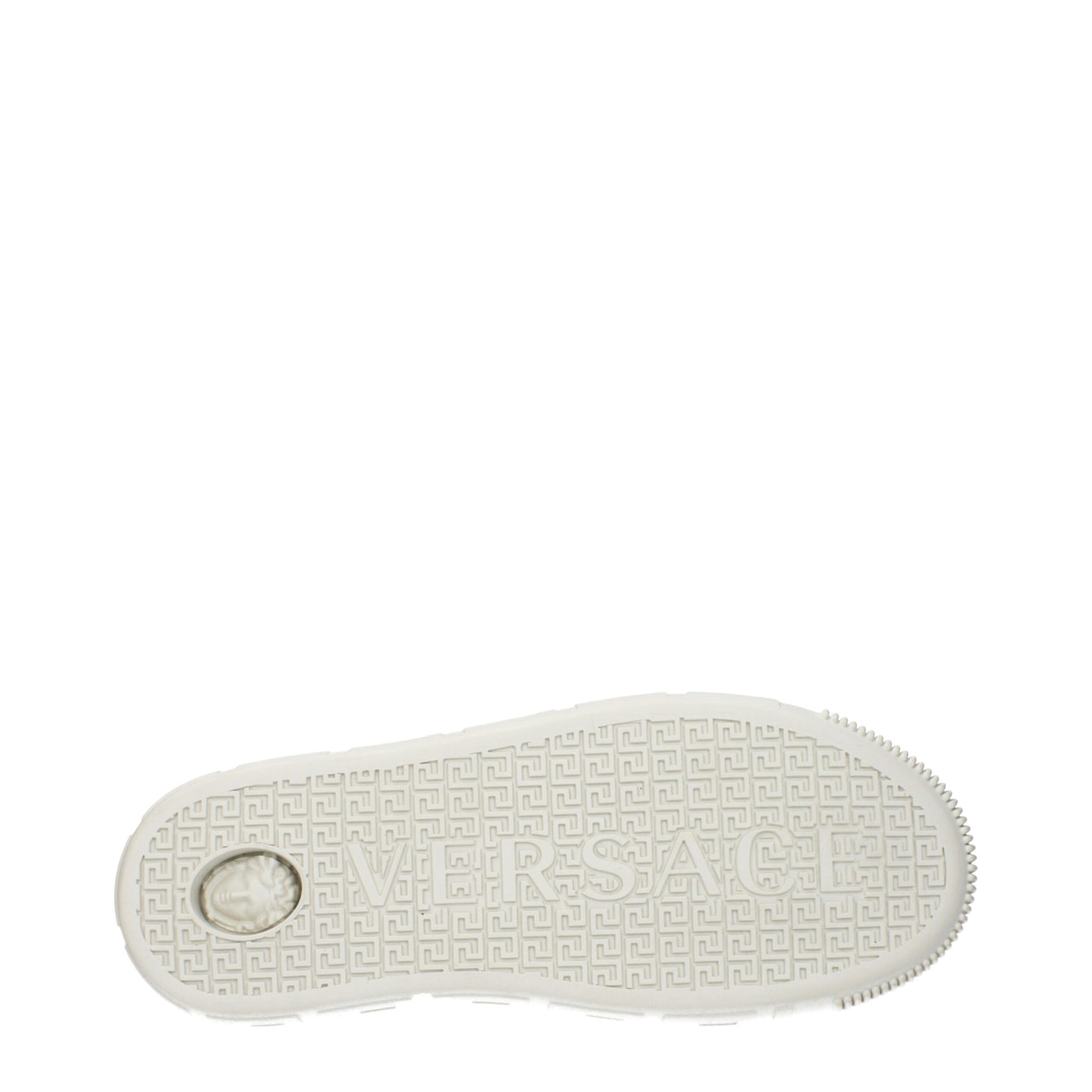 Versace Goldfarbene Stoff-Sneakers