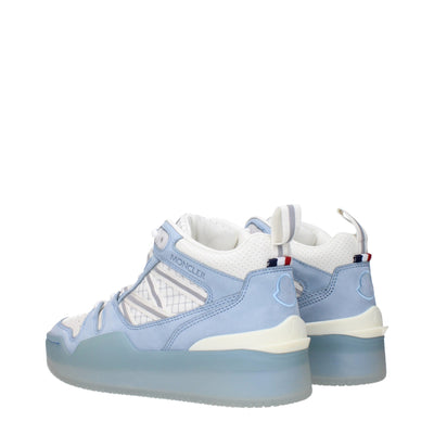 Moncler Weiße Leder-High-Tops
