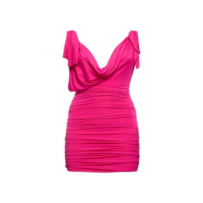 The Attico Jersey-Minikleid