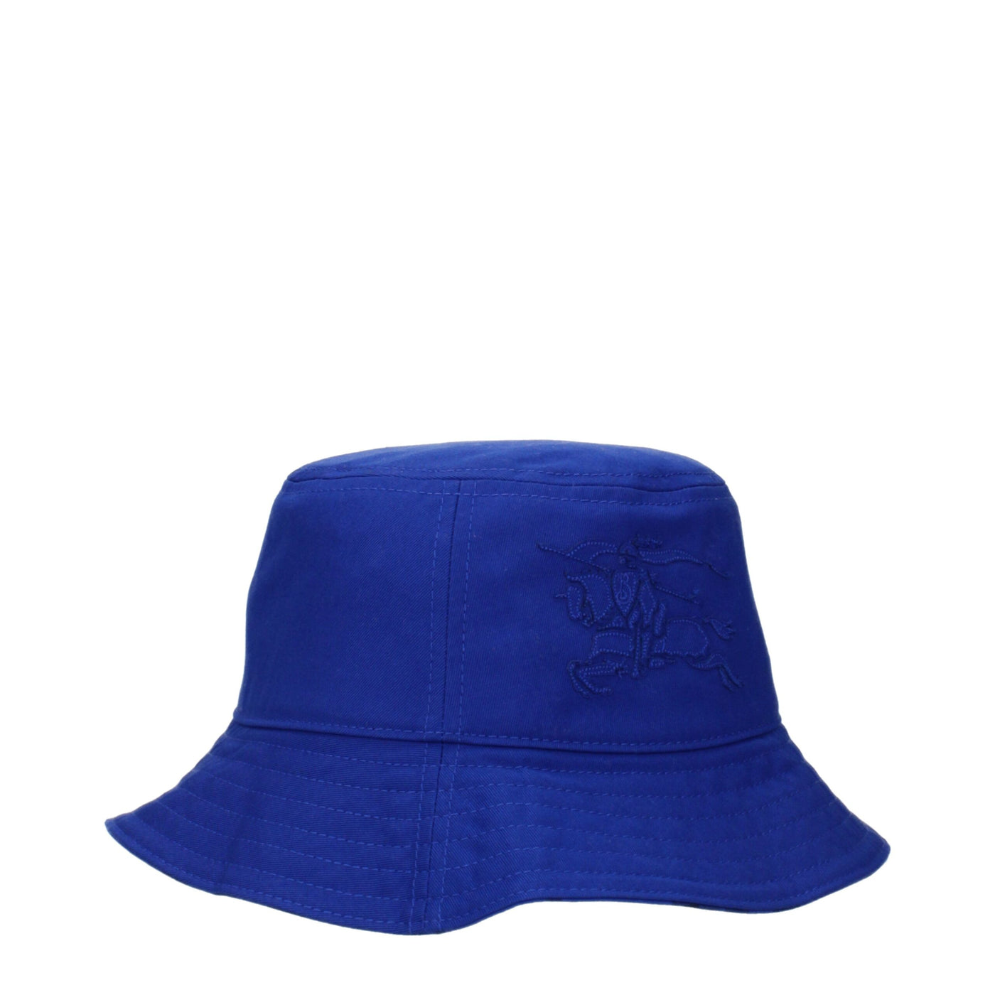 Burberry Blaue Stoff-Eimerhüte