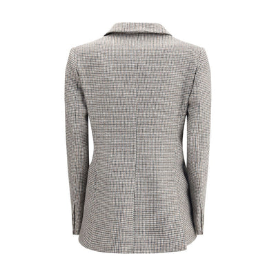 P.A.R.O.S.H. Jacke mit Hahnentrittmuster