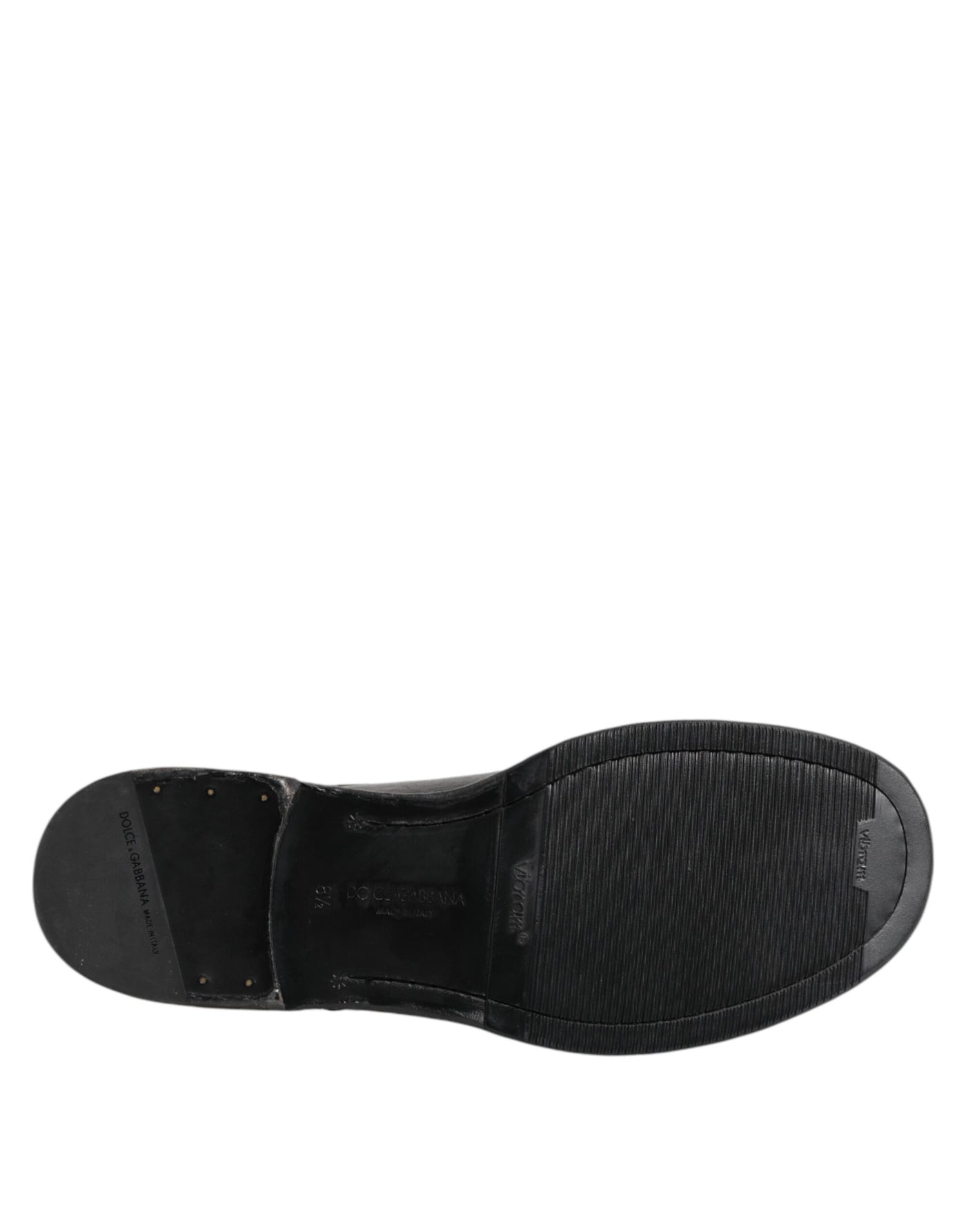 Dolce & Gabbana Schwarze Leder Schnürschuhe Derby Formelle Schuhe