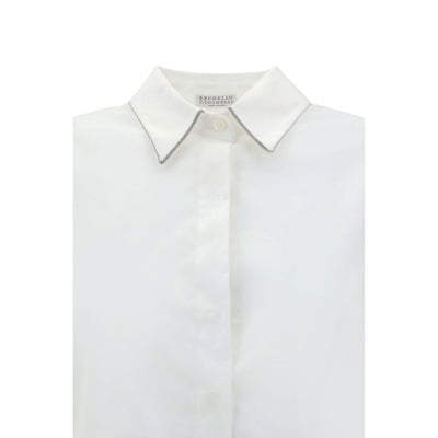 Brunello Cucinelli Hemd mit kultigen Schmuckdetails