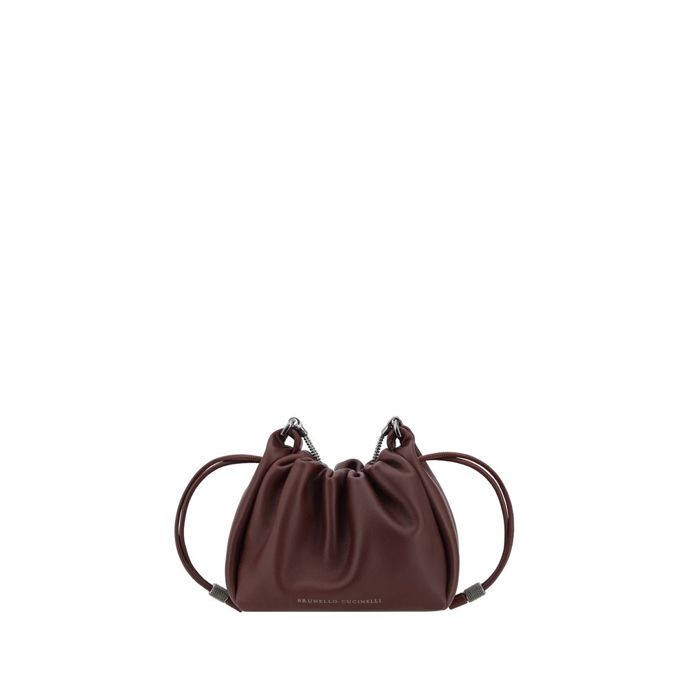 Brunello Cucinelli Bucket Mellow mini Umhängetasche
