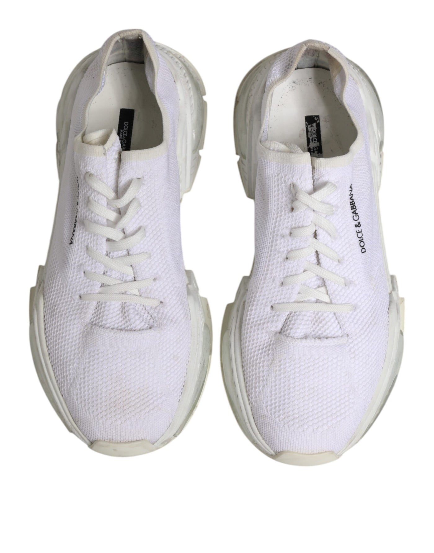 Dolce & Gabbana Weiß Airmaster Low Top Männer Turnschuhe Schuhe