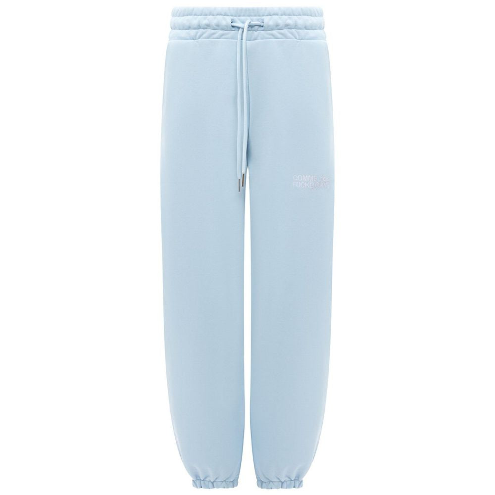 Comme Des Fuckdown Blaue Baumwolle Herren Sweatpants