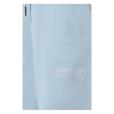 Comme Des Fuckdown Blaue Baumwolle Herren Sweatpants