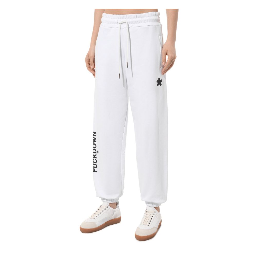 Comme Des Fuckdown Weiße Baumwolljeans &amp