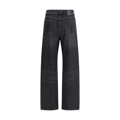 Versace Cut-Out-Detail Jeans