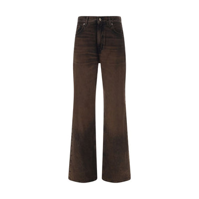 Haikure Jeans mit weitem Bein