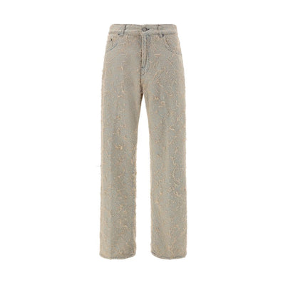 Haikure Jeans mit Pilling-Effekt