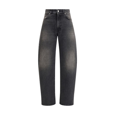 Haikure Jeans mit weitem Bein