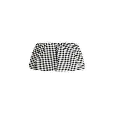 Miu Miu Minirock mit Vichy-Muster