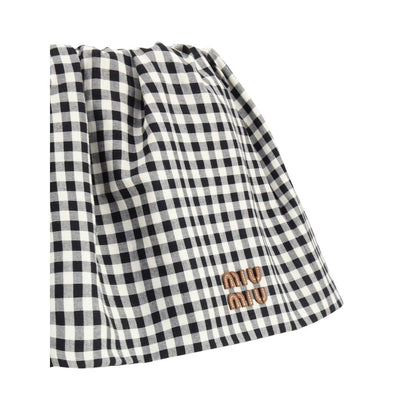 Miu Miu Minirock mit Vichy-Muster